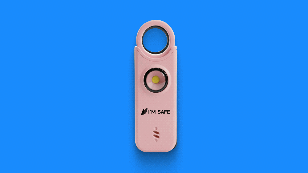 I'M SAFE personal safety alarm